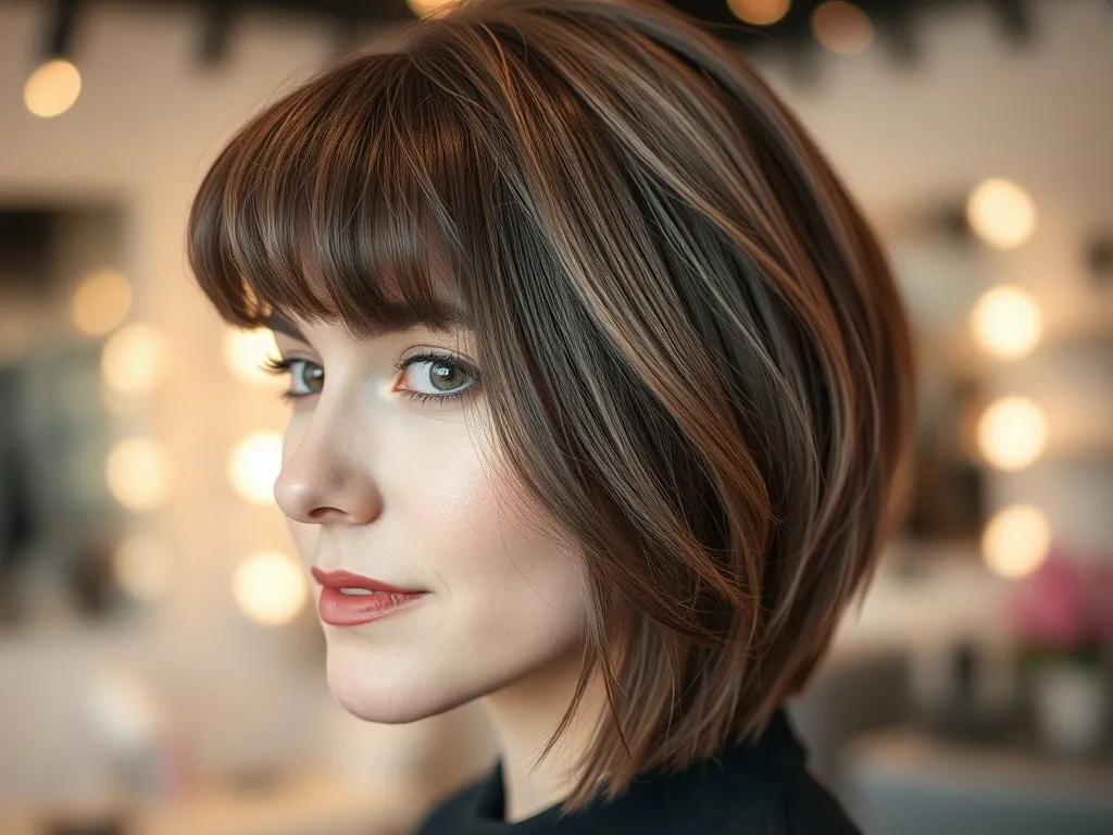 Fryzury z grzywką dla 40-latki: odkryj modne i odmładzające style