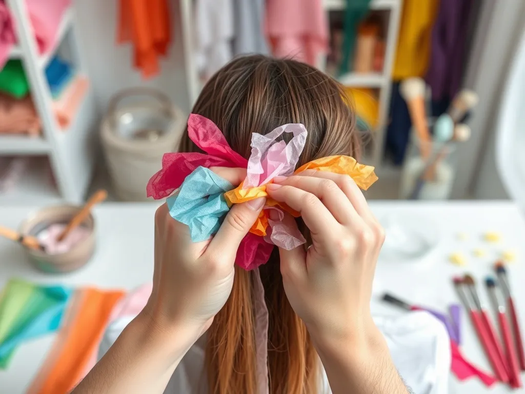 Jak zafarbować włosy bibułą? Praktyczny przewodnik krok po kroku