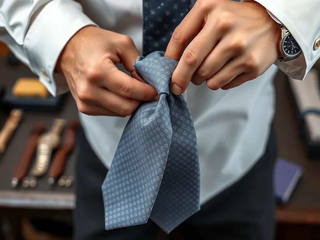 Jak zawiązać nietypowe wiązanie krawata? Przewodnik krok po kroku